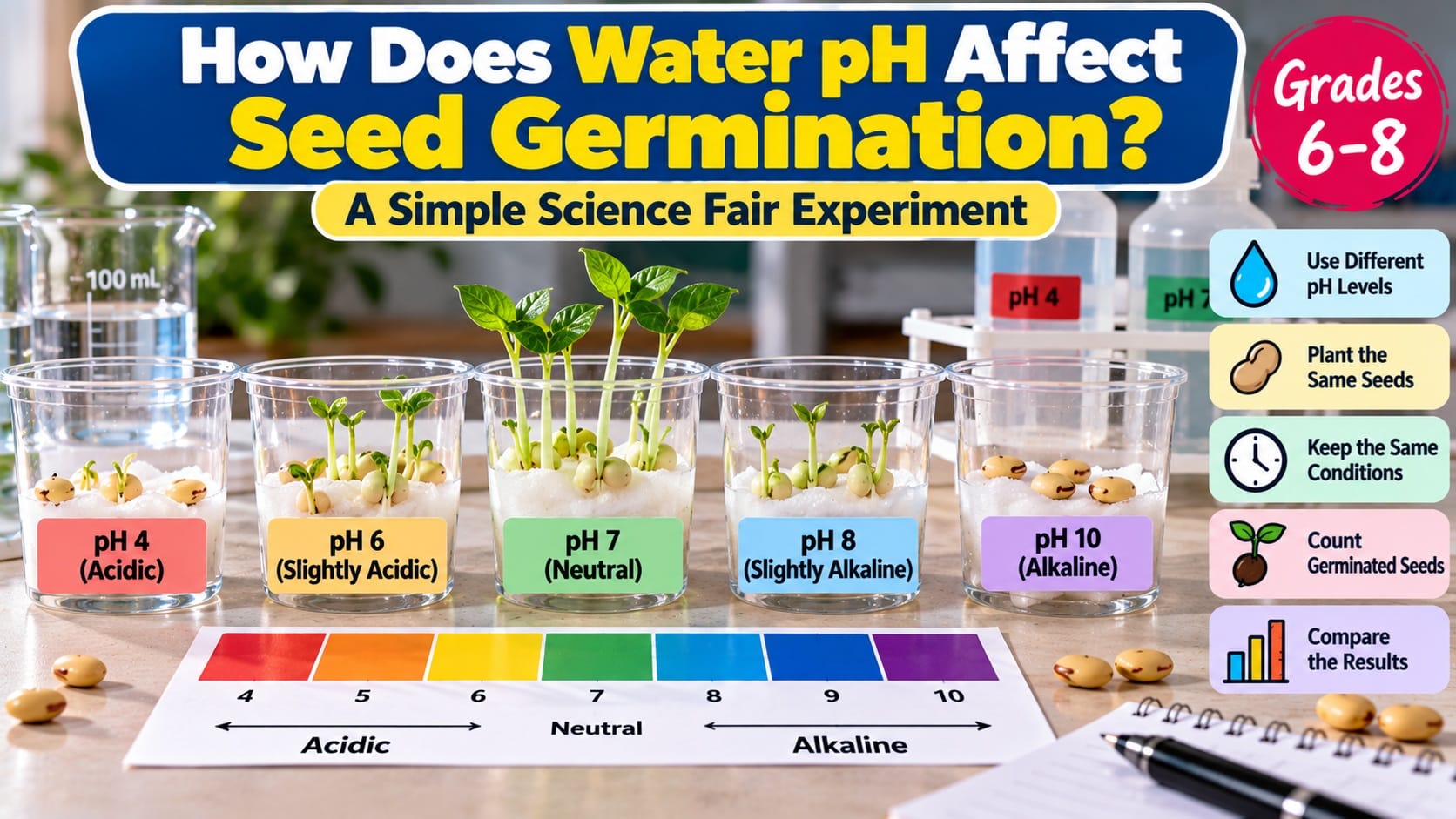 How Does Water pH Affect Seed Germination