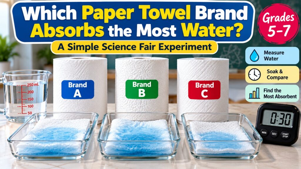 which paper towel brand absorbs the most water